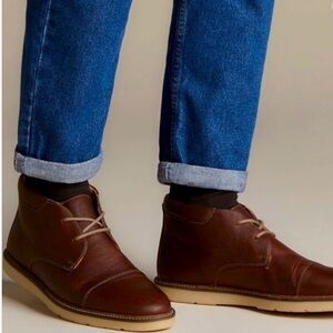 Clarks men’s 10M grandson too Chaka drown tumbled leather boots‎